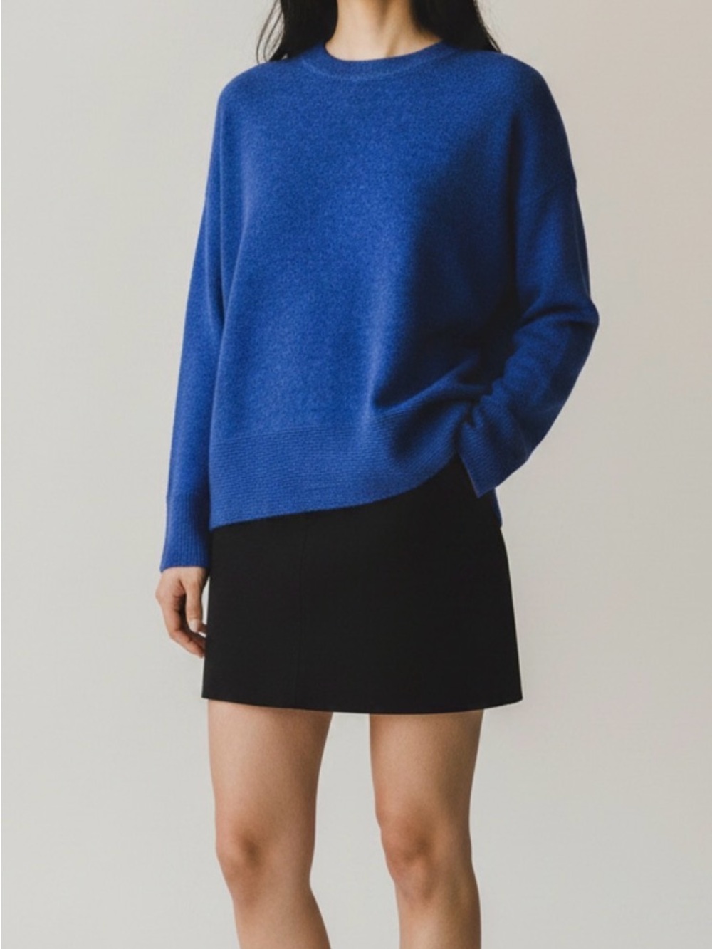 Zenana Outfitters Heathered Crewneck Sweater